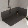 Obdélníková akrylátová sprchová vanička MIKO BL 120x90 černá