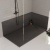 Obdélníková akrylátová sprchová vanička MIKO BL 110x80 černá