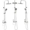 Sprchový komplet s termostatickou baterií REA MAX chrom
