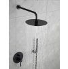 Sprchový komplet REA LUNGO + BOX s podomítkovou baterií, černý mat