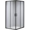 Čtvercový sprchový kout BL30D 70x70 černá/transparent - bez vaničky