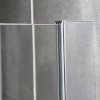 Sprchová zástěna Walk-in HYD-WI07 130 chrom - bez vaničky