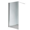 Sprchová zástěna Walk-in HYD-WI07 130 chrom - bez vaničky
