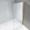 Sprchová zástěna Walk-in HYD-WI07 130 zlatá - bez vaničky