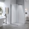 Sprchová zástěna Walk-in HYD-WI07 130 černá - bez vaničky
