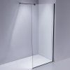 Sprchová zástěna Walk-in SH07G BL 130 černá - bez vaničky
