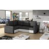 Rohová sedací souprava Corona (Materiál potahu Berlin 01, Soft 17 - šedá, Orientace pravá)