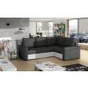 Rohová sedací souprava Corona (Materiál potahu Berlin 01, Soft 17 - šedá, Orientace pravá)