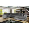 Sedací souprava Damario (Materiál potahu Berlin 01, Soft 11 - šedá, Orientace levá)