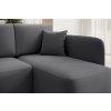 Rohová sedací souprava Hadson (Materiál potahu Sola 4 - šedá, Orientace levá)