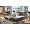 Čalouněná postel Rosano s úložným prostorem