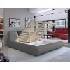 Čalouněná postel Flavio (Materiál potahu Paros 05, Paros 06 - šedá, Rozměr 140x200)