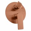 Vodovodní baterie sprchová vestavěná NIL - zlatá růžová - kartáčovaná NL186KZRK