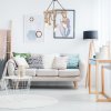 Stropní lampa závěsná lustr BOHO STRING 5 E27 APP677-5CP