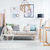 Stropní lampa závěsná lustr BOHO STRING 5 E27 APP677-5CP