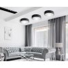 Lampa Plafon 40cm Strop Kulatý Bílý APP643-3c