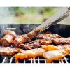 Sada příslušenství k zahradnímu BBQ grilu 9v1, nerez