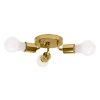 Lustr trojitý Plafon Metal Gold APP704-3C