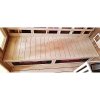 Zahradní kombinovaná sudová sauna 2v1 HYD-4023 - Infrasauna + finská sauna 180x200, 4-6 osob
