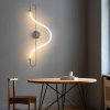 LED nástěnné svítidlo APP859-W Long Chrome