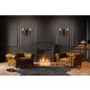 Nástěnné svítidlo Rustic Classic Black APP646-2W