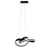 Moderní stropní svítidlo LED + PILOT APP817-CP Black