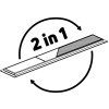 Sprchový odtokový žlab 2in1 70 cm - KOS R07D