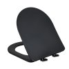 Závěsná WC mísa se SoftClose sedátkem HYD-4151, černá