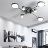Stropní LED osvětlení s dálkovým ovládáním APP529-6C šedá