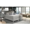 Čalouněná postel Amadeo s úložným prostorem