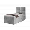 Čalouněná postel Rivia s úložným prostorem