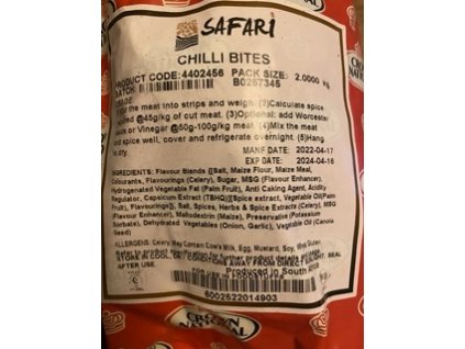 Chilli bites