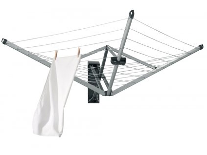 WallFix, 24m, with Protection Cover Metallic Grey 8710755375842 Brabantia 6 NR 3207