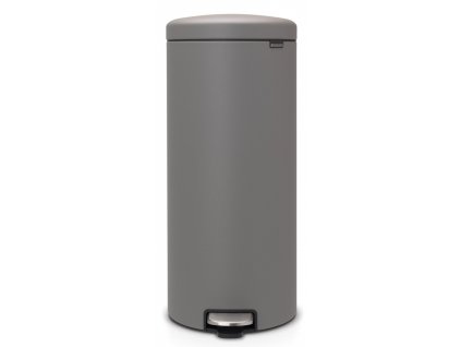 NewIcon Pedal Bin, 30L Mineral Concrete Grey 8710755119187 Brabantia 1000x1000px 7 NR 12562