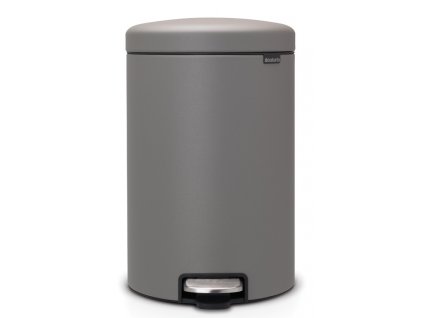 NewIcon Pedal Bin, 20L Mineral Concrete Grey 8710755119163 Brabantia 1000x1000px 7 NR 12559