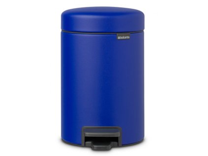 NewIcon Pedal Bin, 3L Mineral Powerful Blue 8710755204562 Brabantia 96dpi 1000x1000px 7 NR 26615