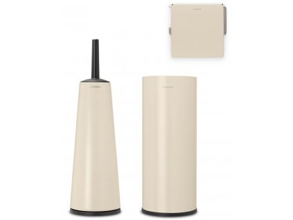 ReNew Toilet Accessory Set of 3 Soft Beige 8710755223280 Brabantia 300dpi 2000x2000px 9 NR 29080