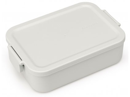 Make & Take Lunch Box, Medium, Plastic Light Grey 8710755202568 Brabantia 300dpi 2000x2000px 9 NR 27891