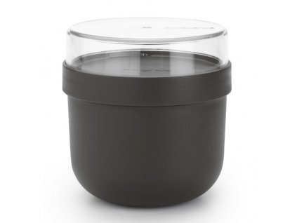 Make & Take Breakfast Bowl, 0.5L Dark Grey 8710755204180 Brabantia 300dpi 2000x2000px 9 NR 28016