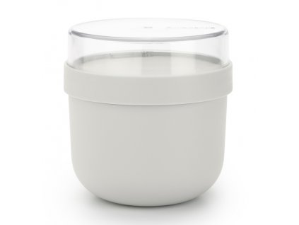 Make & Take Breakfast Bowl, 0.5L Light Grey 8710755204203 Brabantia 300dpi 2000x2000px 9 NR 28022