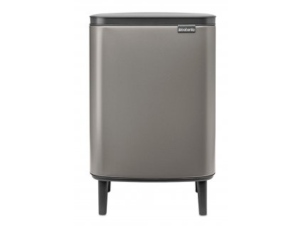 Bo Waste Bin Hi, 12L Platinum 8710755227288 Brabantia 300dpi 2000x2000px 9 NR 30215