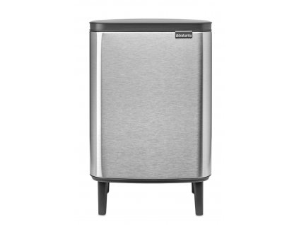 Bo Waste Bin Hi, 12L Matt Steel Fingerprint Proof 8710755227264 Brabantia 300dpi 2000x2000px 9 NR 30214