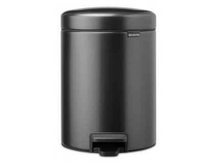 NewIcon Pedal Bin, 5L Confident Grey 8710755233463 Brabantia 96dpi 2000x2000px 9 NR 36792