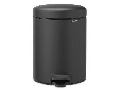 NewIcon Pedal Bin, 5L Mineral Infinite Grey 8710755200489 Brabantia 96dpi 2000x2000px 9 NR 35819