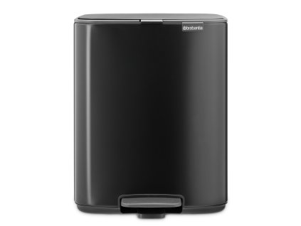 Bo Pedal Bin, 12L Matt Black 8710755238000 Brabantia 96dpi 2000x2000px 9 NR 49550
