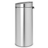 Touch Bin New, 30L Matt Steel 8710755115349 Brabantia 96dpi 1000x1000px 7 NR 13394