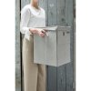 Stackable Laundry Box, 35L Grey 8710755120428 Brabantia 300dpi 2000x2000px 9 NR 13863