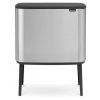 BO Touch Bin 3x11L matná ocel otiskuvzdorná