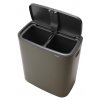 BO Touch Bin 2x30L platinová