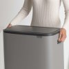 BO Touch Bin 2x30L minerální šedá